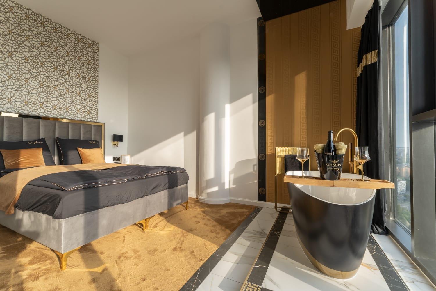 Hotel Hanza Tower 5 Stars Szczecin Exterior photo